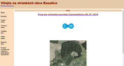 Desktop Screenshot of kasalice.eu