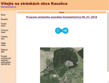 Tablet Screenshot of kasalice.eu